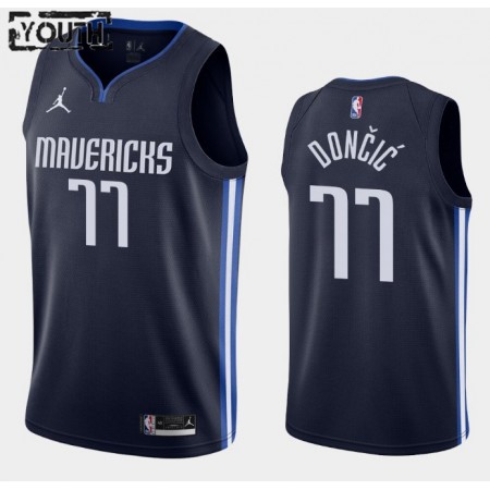 Kinder NBA Dallas Mavericks Trikot Luka Doncic 77 Jordan Brand 2020-2021 Statement Edition Swingman
